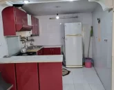 کابینت های mdf و هود و یخچال آشپزخانه ویلا در شاهین شهر