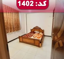 اتاق مستر با تخت خواب 2 نفره آپارتمان در اصفهان 156548