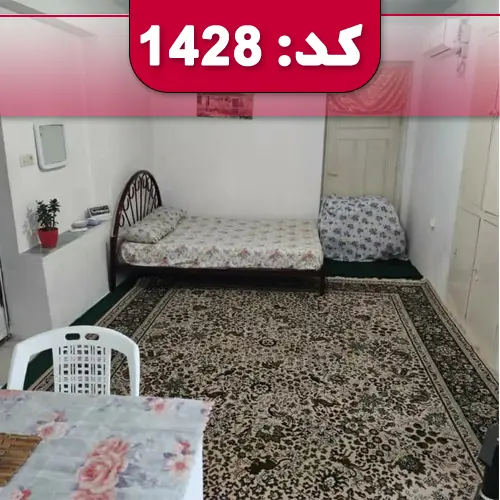 اتاق خواب با تخت یک نفره خانه ویلایی در اصفهان 46854