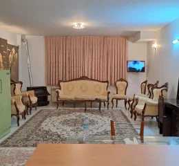 اتاق پذیرایی فرش شده به همراه مبلمان واحد آپارتمان در اصفهان 483568746387