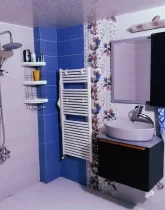 دوش حمام و روشویی و کمد حمام ویلا در اصفهان